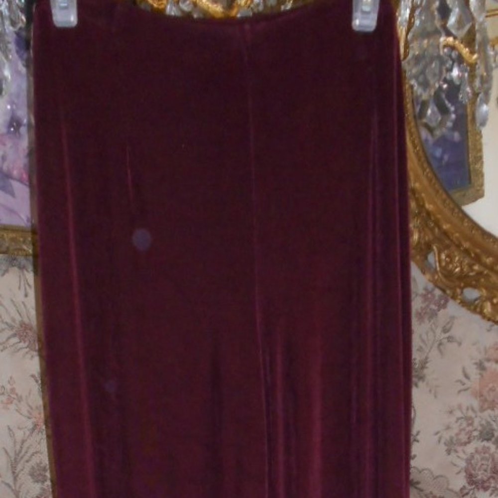 Coldwater Creek 1x Maroon Pants
